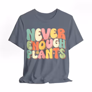 Never Enough Plants, Groovy T-Shirt, Plant Lover Gift, Gardener Shirt - Cambridge Bee