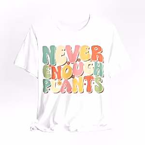 Never Enough Plants, Groovy T-Shirt, Plant Lover Gift, Gardener Shirt - Cambridge Bee