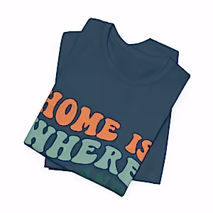 Home is Where My Plants Are, Groovy T-Shirt, Plant Lover Gift, Gardener Shirt - Cambridge Bee