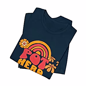 Pot Head T-Shirt, Plant Lover Gift, Crazy Plant Lady, Plant Mom, Gardener Shirt - Cambridge Bee